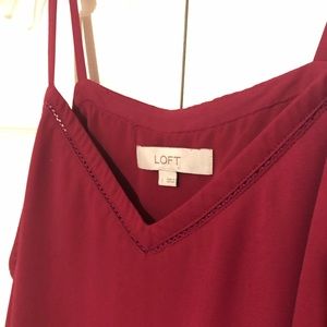 Loft tank top blouse